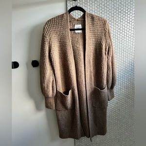 Longline A&F open cardigan sweater. Worn once, super warm and cozy.
